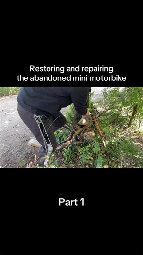 Restoring an Abandoned Mini Motorbike