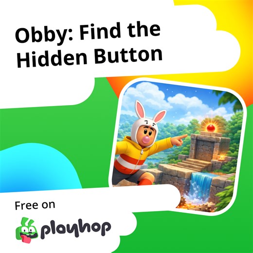Obby: Find the Hidden Button: Play Online For Free On Playhop