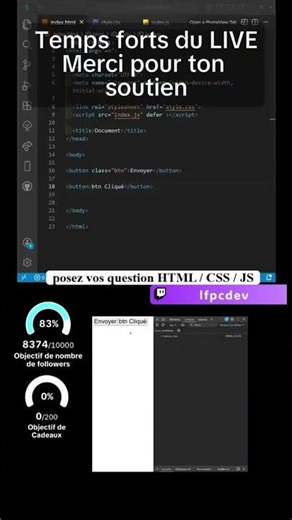 Eventlistener js #coding #code #astuce