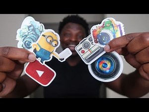 Laser Cutting DIY Stickers