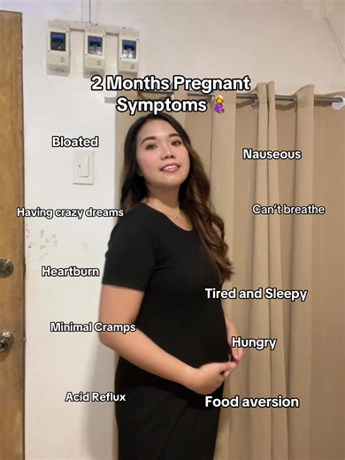 2 Months Pregnant Symptoms: Bloated, Nauseous, and More