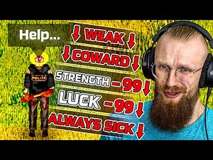 Project Zomboid but I have 27 NEGATIVE Traits