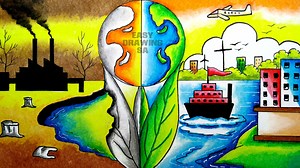 21K views · 188 reactions | Environment day drawing | Easy Drawing SA | Facebook