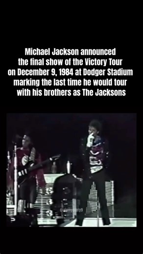 Micheal Jackson Last Show With The Jacksons
