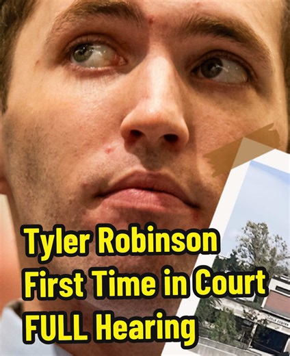 Tyler Robinson appeared in court for the first time in person yesterday. #TylerRobinsonHearing #TylerRobinsonCourt #TylerRobinson #TylerRobinsonNew #TylerRobinsonLatest