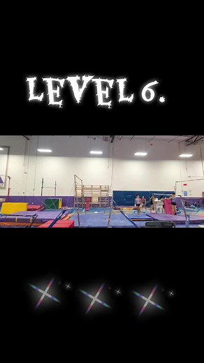 Starting the level 6 bar routines — a great beginning. #level6gymnast #levelup #gymnasticstiktok #bars #fyp