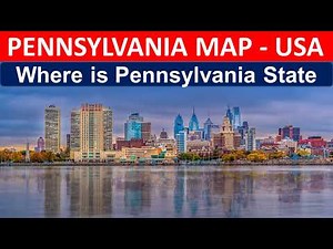 Where is Pennsylvania map