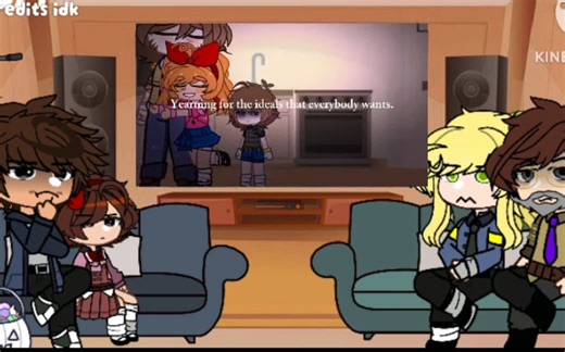 FNaF Movie react to THE ORIGINAL ( Afton Family ) 2/6