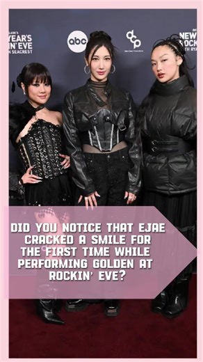 EJ's Stunning Performance of 'Golden' at New Year's Rock