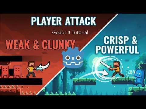 Godot 4: Complete Melee Combat System for Beginners