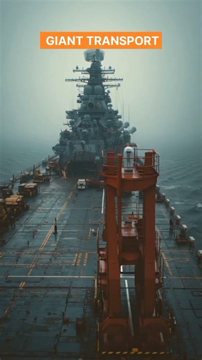 This Ship Carries Other Ships 😳 #hidden #luxuryyachtlife #cruisetour