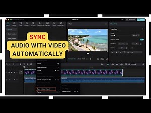 How to Sync Audio with Video Automatically | Easy Tutorial 2025