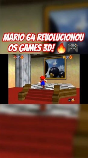 In Mario 64, you choose your path, and that's revolutionary! #supermario64