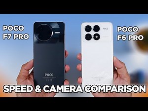 POCO F7 Pro vs POCO F6 Pro SPEED TEST & CAMERA Comparison | Zeibiz