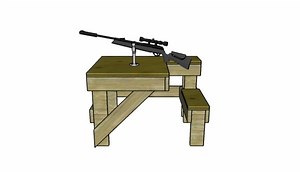 Shooting Table Plans | MyOutdoorPlans