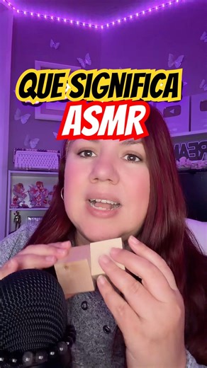Que significa ASMR #asmr