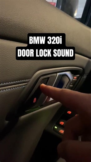 2025 BMW 320i DOOR LOCK SOUND! #catchingcars #bmw #carsounds #doorlock #doorlocksound #shorts #320i