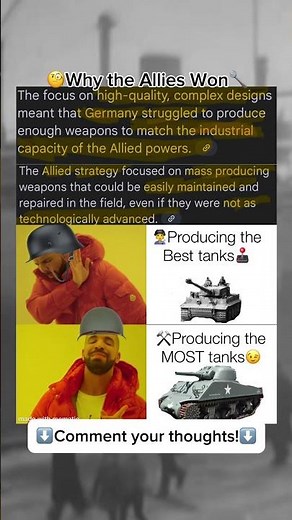 ⚒️Why the Allies Won🏆|| World War 2 Memes
