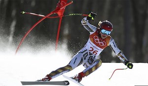 Watch Snowboarder Ester Ledecka Win Super G Gold on Skis | The Inertia