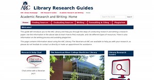 ARC Research Guides: Academic Research and Writing: OneSearch