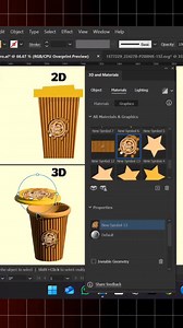 24K views · 211 reactions | 2d design Vs 3d designs for coffee mug mockup in adobe illustrator | Let's Design | Facebook