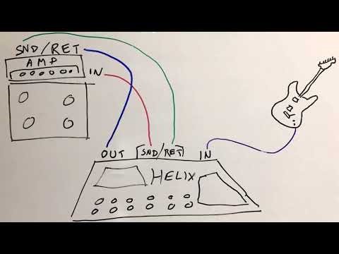 Helix 4-cable method for Switching Amp Channels & Better Modulation and Time-based Effects Tone