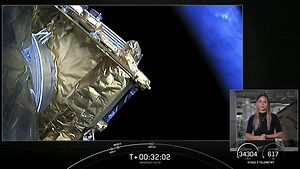 SpaceX Deployed A 12,000-Pound Inmarsat Satellite In View From Space