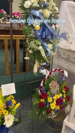 An child Service at Bennie Smith Funeral Home of Delaware @FD_BossLady Custom Child Suite