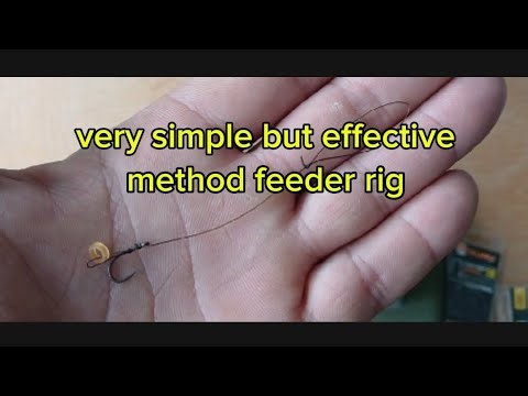 Very simple but effective method feeder rig