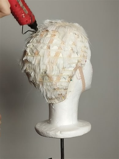 Making a Helmet Wig: Step-by-Step Guide Part 1