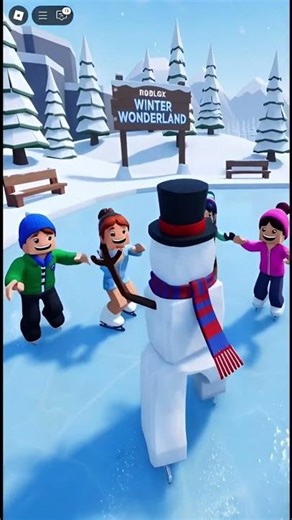 Frosty the Snowman has come to life in Roblox!!!