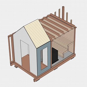 Full Sauna Digital Plan Drawings and 3D Model Download - Etsy Canada