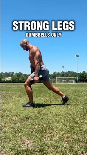 🔥Strong Legs Dumbbell Workout (6 Exercises, No Gym Needed)