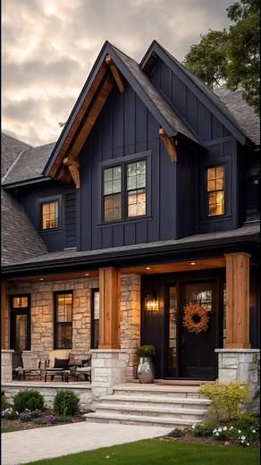 402K views · 3.9K reactions | This navy + wood combo…. I can’t get over it  | Restore Decor & More | Facebook