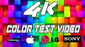 Test your tv colors with hdr video in 4k 4k test video