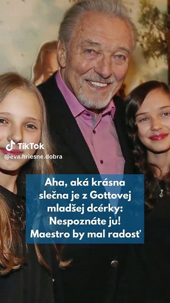 Karel Gott a jeho pôvabné dcéry