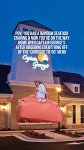 Just a friendly reminder we serve our curbside to-go menu during our regular operating hours. 🦀 Enjoy some of your favorites from the comfort of your own home. ✅ | Captain George's Seafood Restaurant