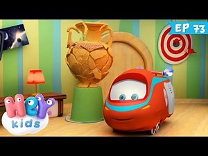 Trenulețele 🚂 O noapte la muzeu - Desene animate noi (ep. 73) | HeyKids