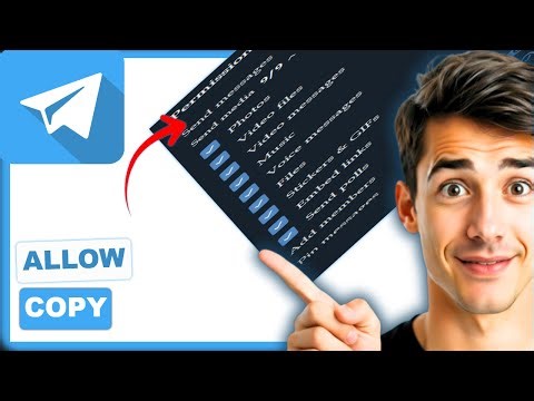 How to allow copying, forwarding, and saving in Telegram group chat (Easiest Way)(2026 Guide)