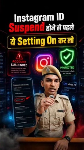 instagram account suspended problem fix 😊