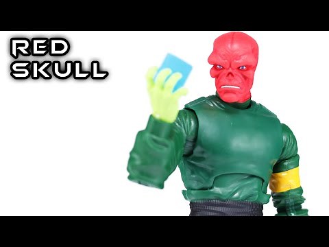 Marvel Legends RED SKULL Action Figure Review