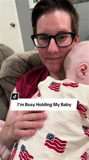 I have 7 sample videos to film, edit, and post but I’m a little busy right now holding my baby and watching Off Campus🤗 #contactnap #momlife #contentcreator #momming