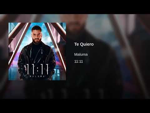 Maluma - Te Quiero (Official Audio 2019)