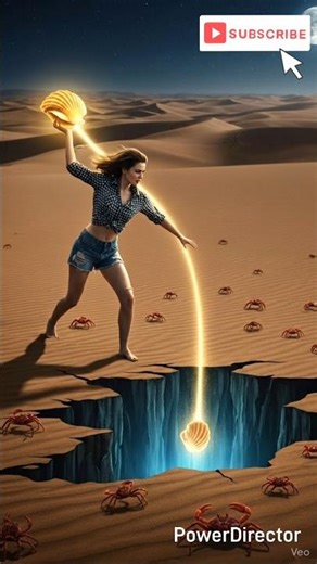 Crab out of the seep #ai #dadi #trending