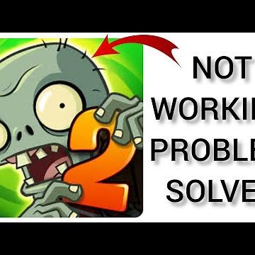 How To Solve Plants Vs Zombies 2 App Not Working (Not Open) Problem|| Rsha26 Solutions