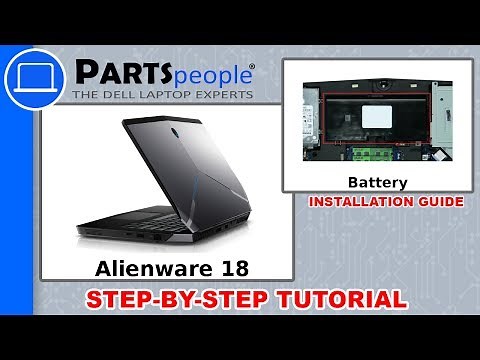 Dell Alienware 18 (P19E001) Battery How-To Video Tutorial