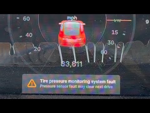 Model S TPMS Reset / Tesla S 2012-2014 Tire Pressure Error