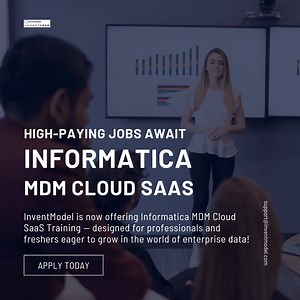 Join our free live session on Informatica MDM Cloud SaaS training and take the first step toward a high-paying job in the IT industry with InventModel Technology Solution. 📲 Let's Connect! Got questions or ready to enrol? We’re just a message away! 💬 WhatsApp / Call: https://wa.me/919821931210 📧 Email: support@inventmodel.com 🌐 Explore Course Details: https://inventmodel.com/course/informatica-mdm-cloud-saas-training #ITCareer #CareerInIT #DataQuality #MasterDataManagement #CareerGrowth #Ups