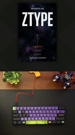 ZType: An Engaging Typing Game Experience