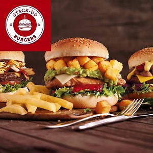 18K views · 154 reactions | Our exciting new menu launches today! Try our exciting new Stack-Up Burger range. Crispy Stack, Hash Stack or Mushroom Stack. Do you think you could finish one? #DeliciousNewMoments | Wimpy SA | Facebook
